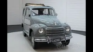 Fiat 500C Topolino Belvedere 1952 -VIDEO- www.ERclassics.com
