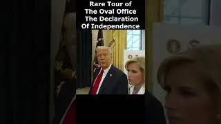 Trump gives rare tour #trump #maga #youtubeshorts #shorts #latest #47thpresident #whitehouse #usa