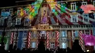 Лазерное шоу в Лодзь. Часть вторая. Light Move Festival 2017 Lodz, Poland