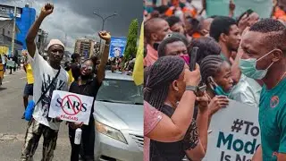 Nigerian Youth PROTEST against Police Brutality, End Sars Now