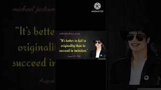 Michael Jackson's quotes #lifequotes #wisdom #wisdomquotes #inspirationalquotes #micheal_jackson