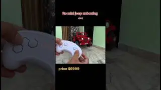 RC mini remote control Jeep #rc #trending #youtubeshorts #tractor #jeep