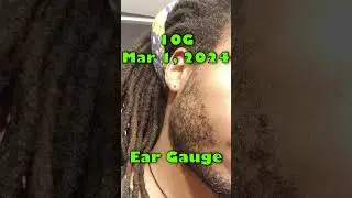 Ear Gauge Stretch #shorts