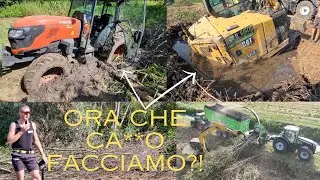UN DISASTRO! DISBOSCAMENTO IN MEZZO ALLA PALUDE CON CIPPATURA,CI SIAMO IMPANTANATI!
