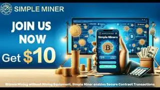 Bitcoin Mining without Mining Equipment Simple Miner enables Secure Transactions#crypto#foryou#