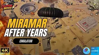 Miramar After Years on Emulator 😱 | PUBG Mobile Ranked