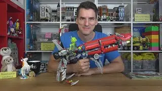 Wer baut hier Waffen? Das ist ein sch&ouml;nes Raumschiff! LEGO&reg; Bionicle 8943 Axalara T9 von 2008