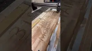 CNC Cedar Sign