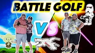 Battle Golf (Star Wars Golf) Fun Golf Challenge | Mr Variety