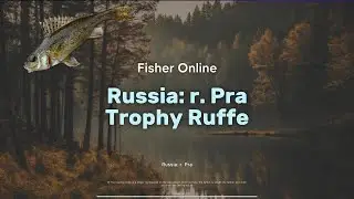 Trophy Ruffe Catch at Russia: r. Pra | Fisher Online Short Clip 🎣