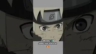 Qual o anime mais popular entre  Naruto, One Piece ou Dragon Ball? #naruto #onepiece #dragonball