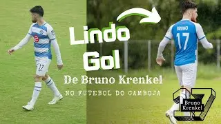 Incredible Goal by Bruno Krenkel for Next Step FC vs Prey Veng - HD