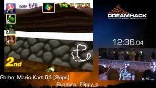 #DHS15 Mario Kart 64 (Skips) in 30m38s by Flippy_o