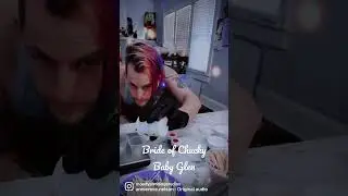 #brideofchucky #babyglen #chucky #art #artist #smallbusiness #silicone #horror