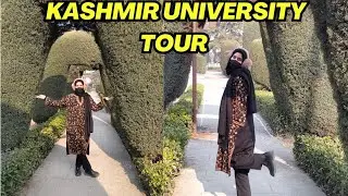 || KASHMIR UNIVERSITY TOUR 🥰 || heenaparray ||