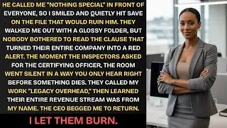 She Was Only A Salary Employee&hellip; Until Her Exit Paperwork Set Off a Corporate Chain Reaction