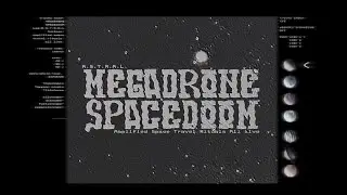 MEGADRONE SPACEDOOM - A S T R A L [FULL ALBUM] 2025   **VISUALIZER**