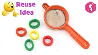 Tea Strainer Craft Idea / Waste Material Craft / Broken Material Craft
