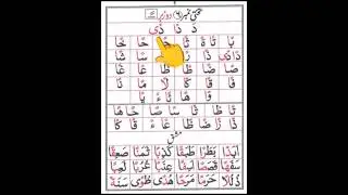 #TakhtiNo6 #Tanween #2Zabar #IqraQaida #NooraniQaida #Alif #Ba #Ta #Saa #Geem