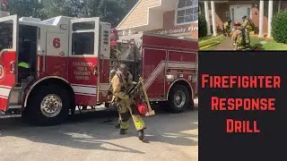 Firefighter Response Drill; Train your PROBIE 🚒👨🏻&zwj;🚒