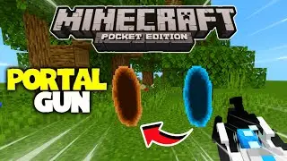✅ Download do Addon/Mod PORTAL GUN para o Minecraft PE 1.21+ Atualizado (Minecraft Pocket Edition)
