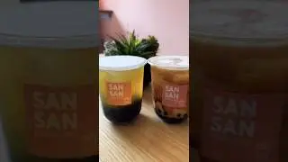 Trying the new bubble tea shop in Liverpool | San San #uk #food #liverpool #bubbletea #boba