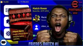 FRIENDS MATCH IS FINALLY BACK IN eFOOTBALL MOBILE🔥!! [ft. JEEDHAY]
