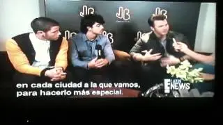 Jonas Brothers entrevista E! Latin News