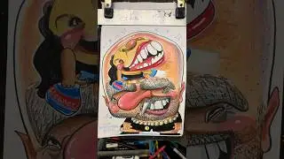 🎉Real fun folks😁 #caricature