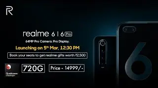 Realme 6 india launch date and price confirmed !