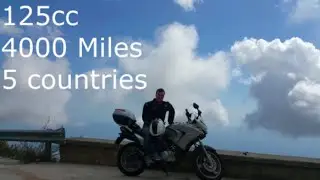 125cc Tour - 4000 Miles - 5 Countries