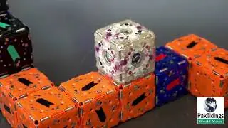 Self-assembling robots which can jump and flip!