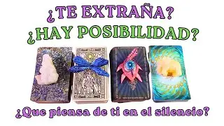 ⚠️👉¿Te extraña?👈 Qué es lo que calla... ✨ TAROT interactivo 💖 ELIGE UNA CARTA ⚡️