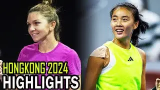 Simona Halep vs Yue Yuan Round 1 Highlights | Hongkong 2024