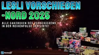 Vorschiessen Lesli Nord 2025 - Alle Batterien und Verbünde