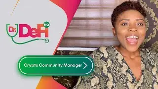 Crypto Community Manager - Dr. DeFi