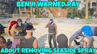Benji warned Ray about removing Seaside's spray | GTA RP NoPixel 3.0