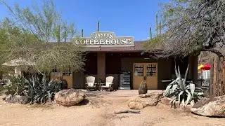 Best live music coffee shop, right here in Cave Creek, Az #travel #coffee #music