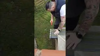 Eco fence panel installation