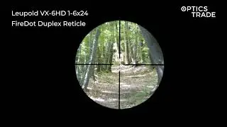 Leupold VX-6HD 1-6x24 Reticle FireDot Duplex | Optics Trade Reticle Subtensions