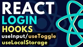 React Login Input Hooks for User Form Data