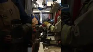Steamfitter/Pipefitter Students, Drake Noble and Dylan Cooper