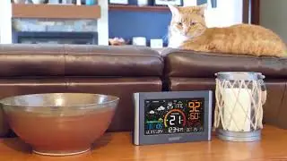 Wireless Color Weather Station Features and Use