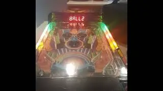 electronic arcade pinball machine gameplay and review