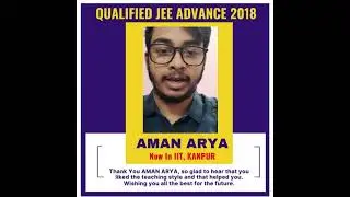 #physicsolympian Review by qualified student of IIT JEE ADVANCE 2018