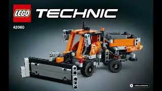 LEGO 42060 Instructions | Technic | Roadwork Crew | Mini Gritter with Plow | Alternate Build
