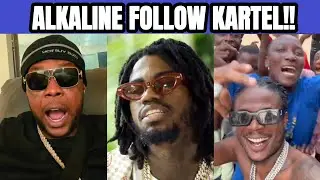 VYBZ KARTEL!  ALKALINE Follow HIM & Do THIS MASICKA Get DISS After NIGERIA Footage With KIDS!!
