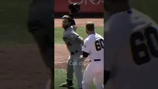 Bryce Harper fight vs Giants #trending #shorts #tiktok #fypシ #mlbb #goat #sports #cold #fight #nats