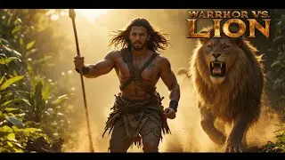 The Forest Warrior Vs Lion