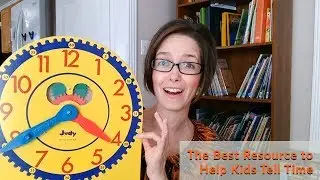 The Best Resource for Kids to Tell Time -- Judy Clock Review